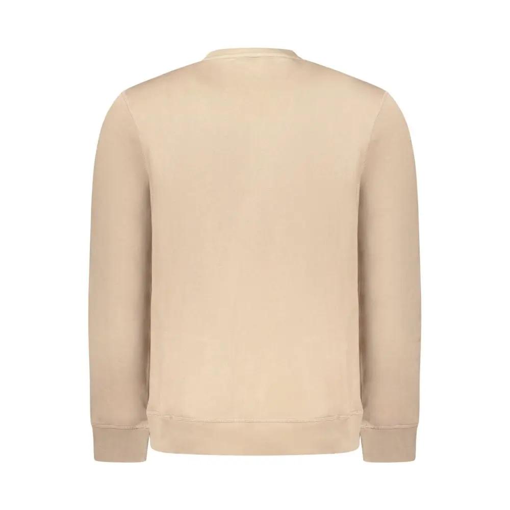 Hugo Boss Brown Cotton Men's Sweatshirt