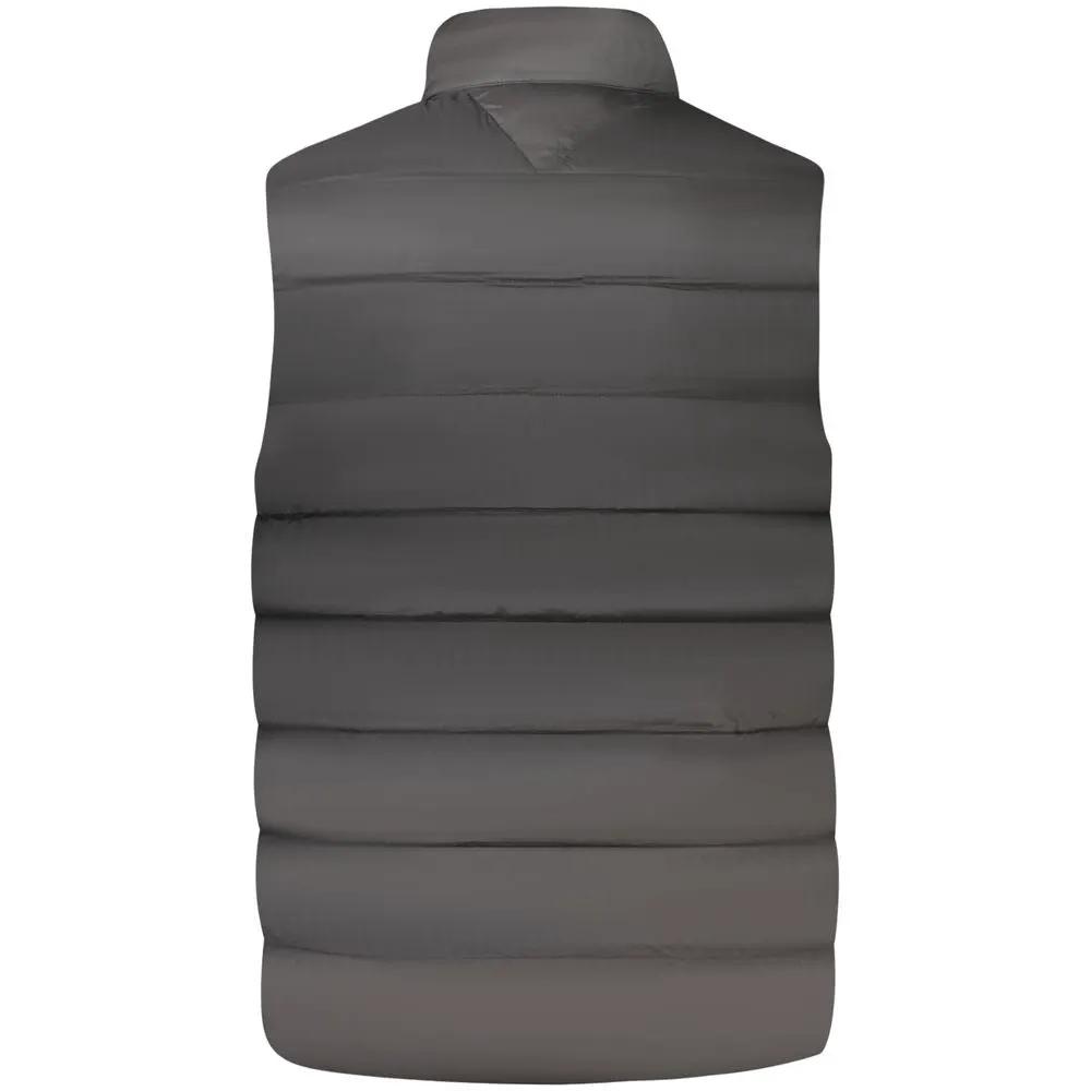 Tommy Hilfiger Black Nylon Men's Vest Jacket