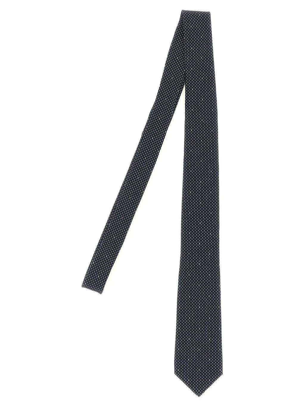 Saint Laurent Saint Laurent Blue Silk Tie