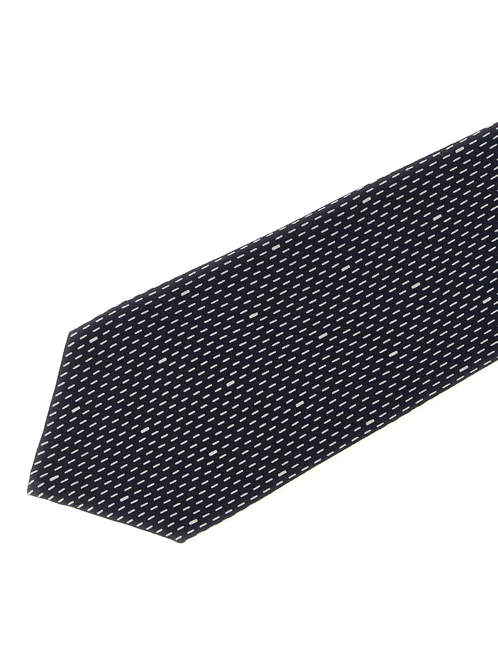 Saint Laurent Saint Laurent Blue Silk Tie