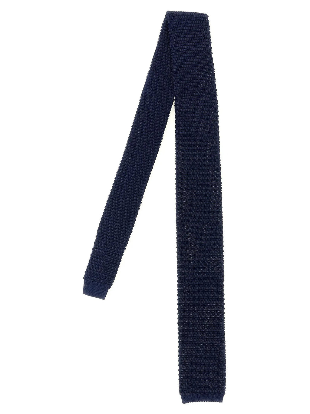 Brunello Cucinelli Brunello Cucinelli Blue Silk Tie