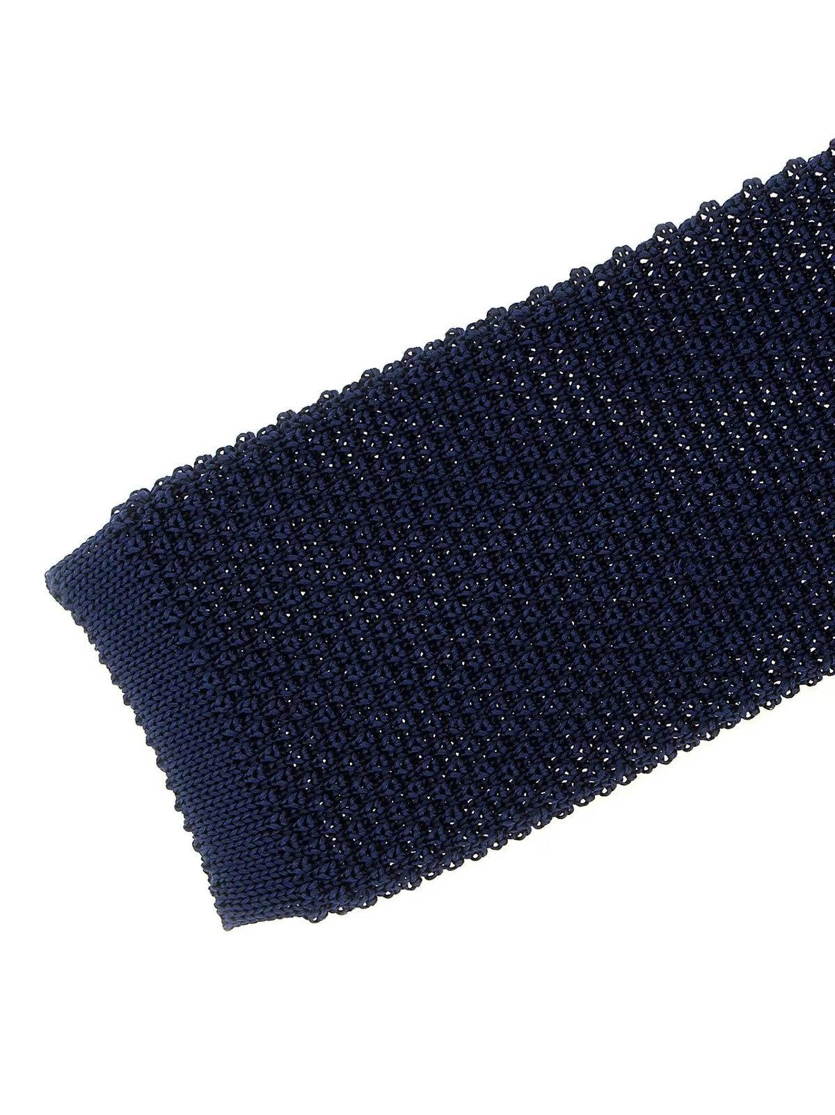 Brunello Cucinelli Brunello Cucinelli Blue Silk Tie