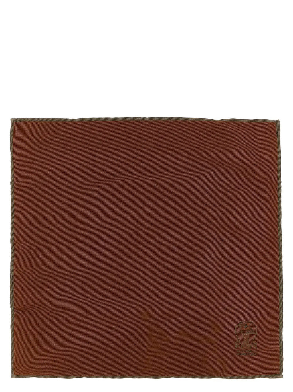 Brunello Cucinelli Brunello Cucinelli Brown Silk Scarf