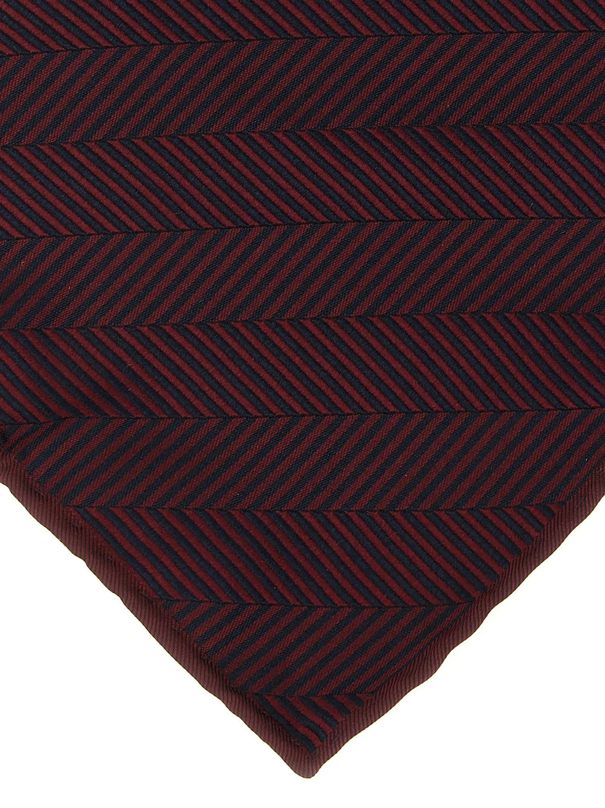 Brunello Cucinelli Brunello Cucinelli Bordeaux Silk Pocket Square
