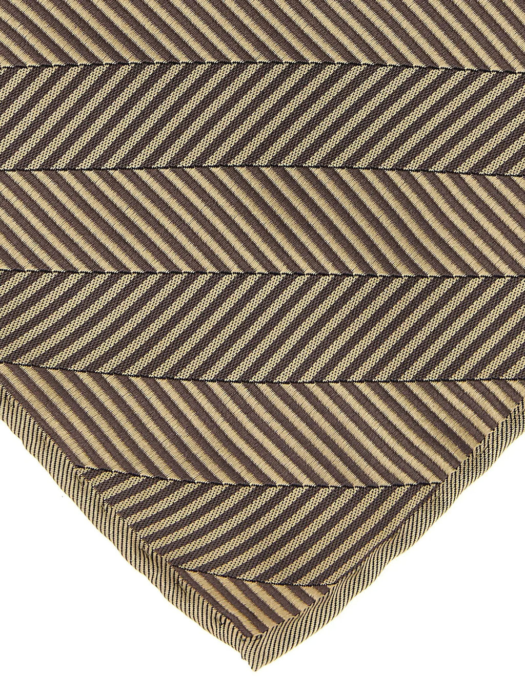 Brunello Cucinelli Brunello Cucinelli Beige Silk Pocket Square