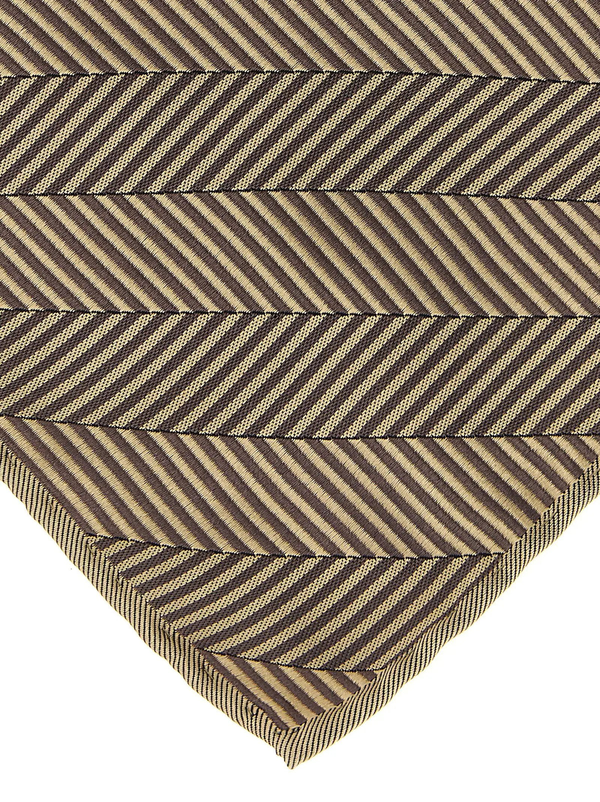 Brunello Cucinelli Brunello Cucinelli Beige Silk Pocket Square