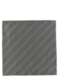 Brunello Cucinelli Brunello Cucinelli Gray Silk Pocket Square