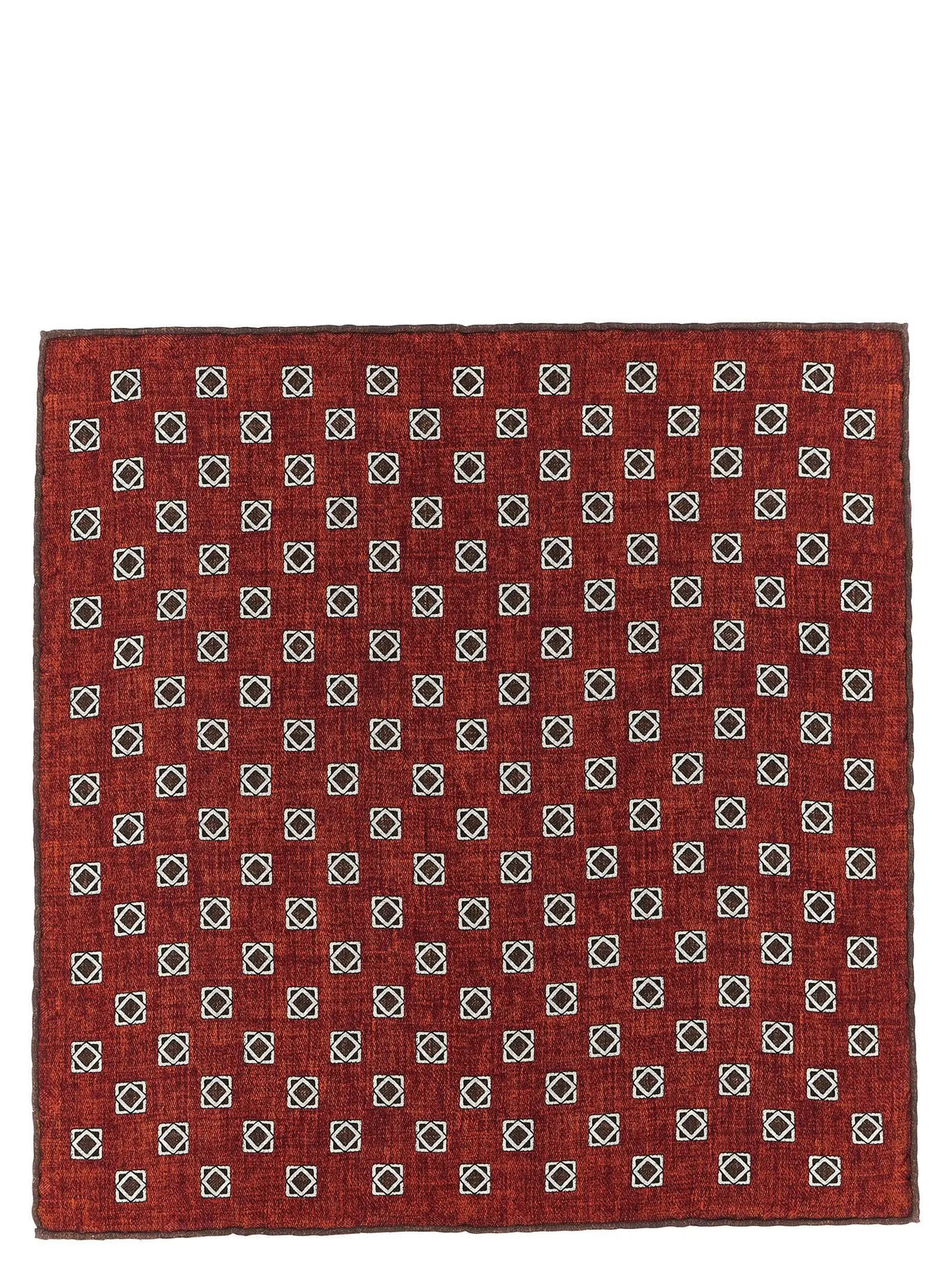 Brunello Cucinelli Brunello Cucinelli Multicolor Silk Pocket Square