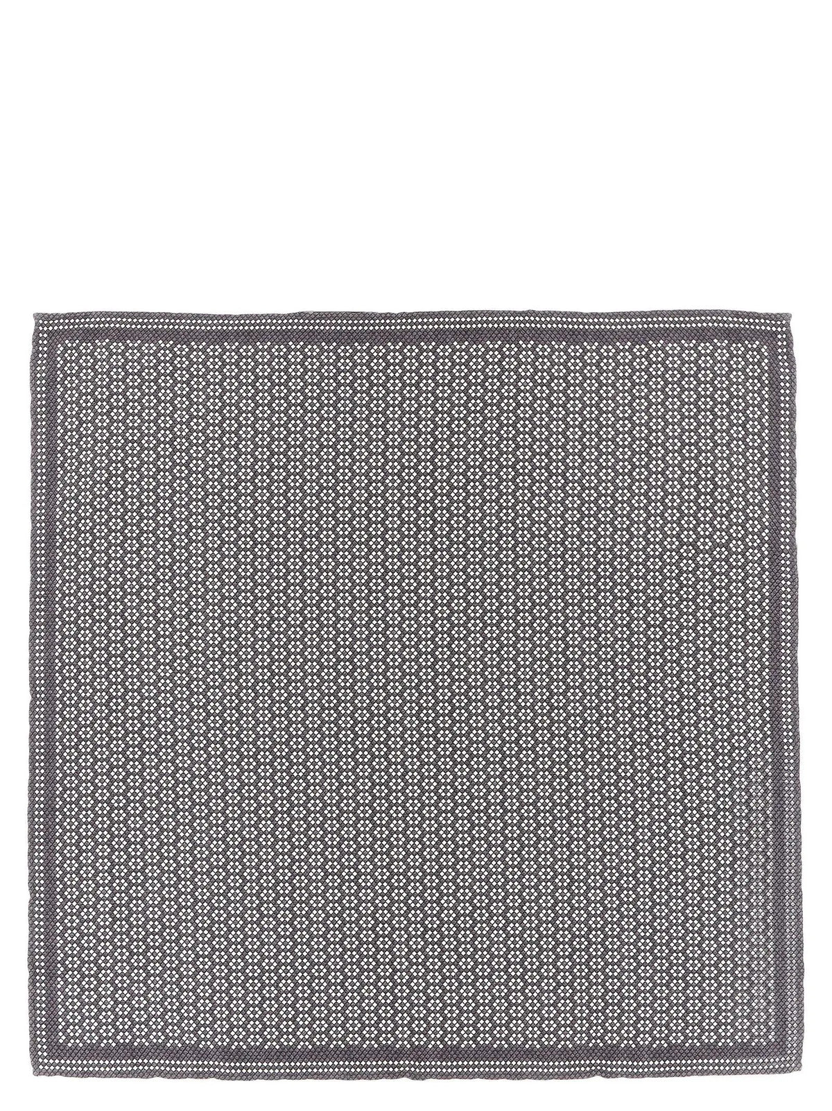 Brunello Cucinelli Brunello Cucinelli Multicolor Silk Pocket Square