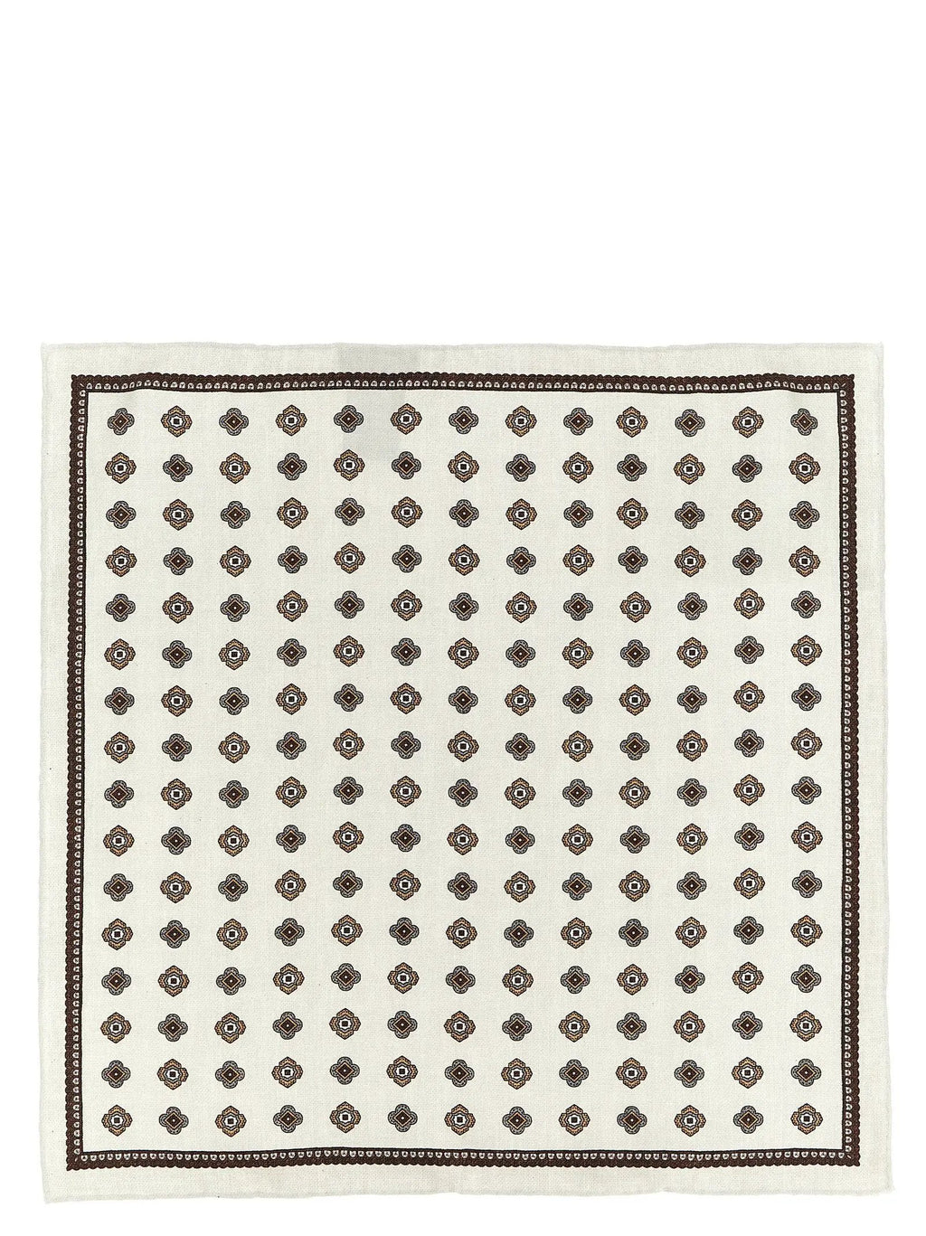 Brunello Cucinelli Brunello Cucinelli Multicolor Silk Pocket Square