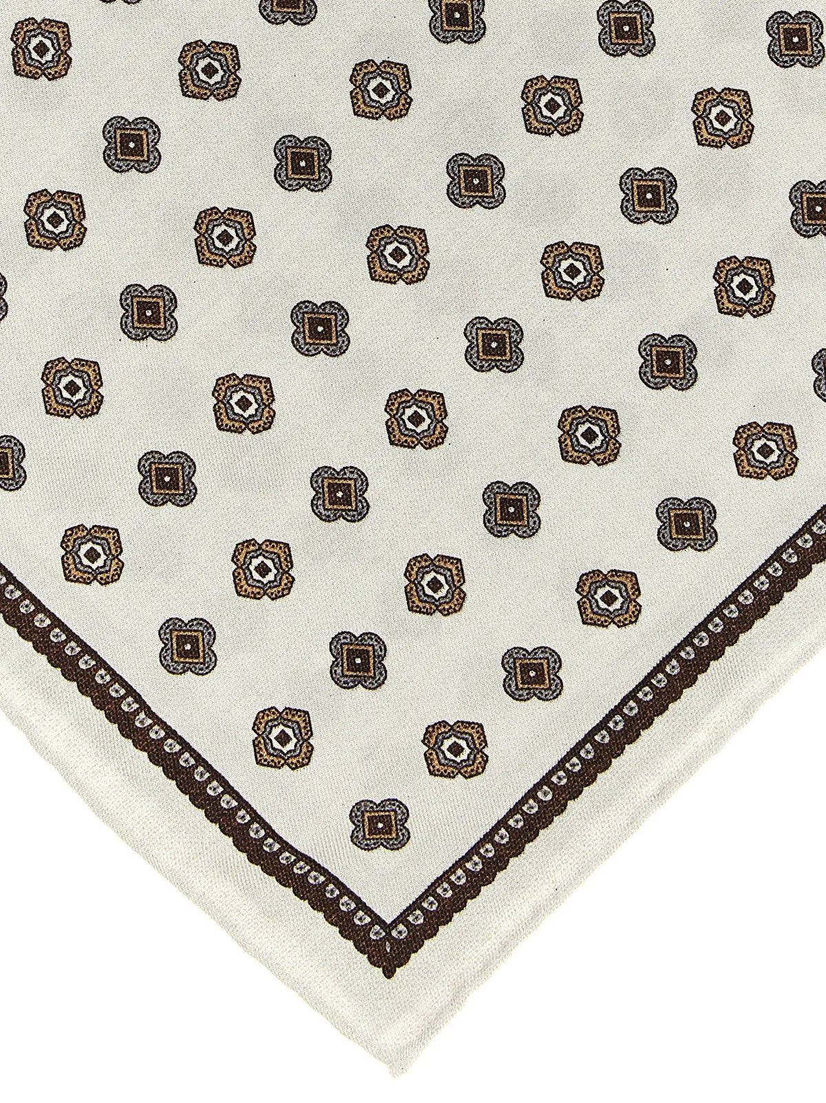Brunello Cucinelli Brunello Cucinelli Multicolor Silk Pocket Square