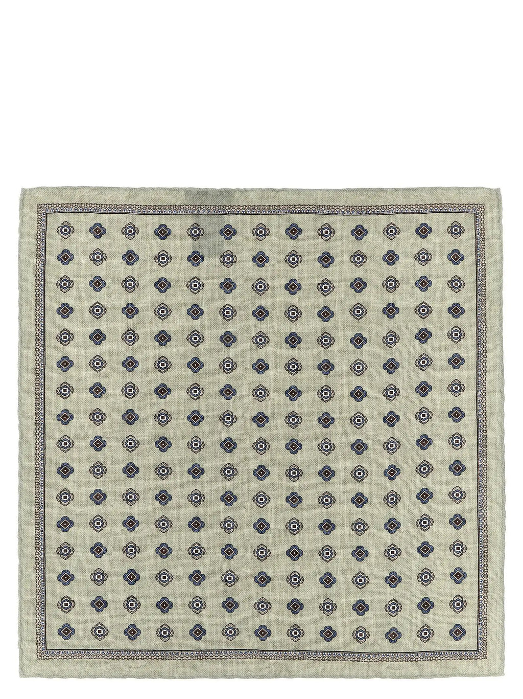 Brunello Cucinelli Brunello Cucinelli Multicolor Silk Pocket Square