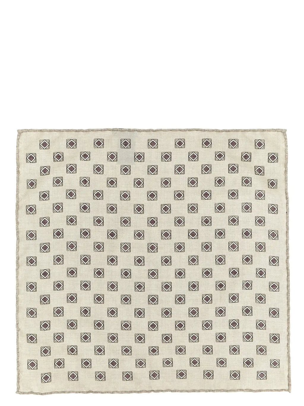 Brunello Cucinelli Brunello Cucinelli Multicolor Silk Pocket Square