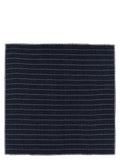Brunello Cucinelli Brunello Cucinelli Blue Silk Pocket Square