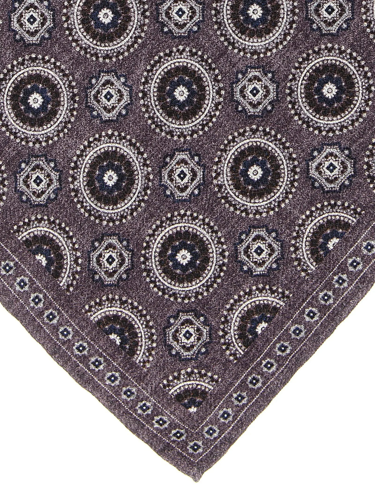 Brunello Cucinelli Brunello Cucinelli Multicolor Silk Pocket Square