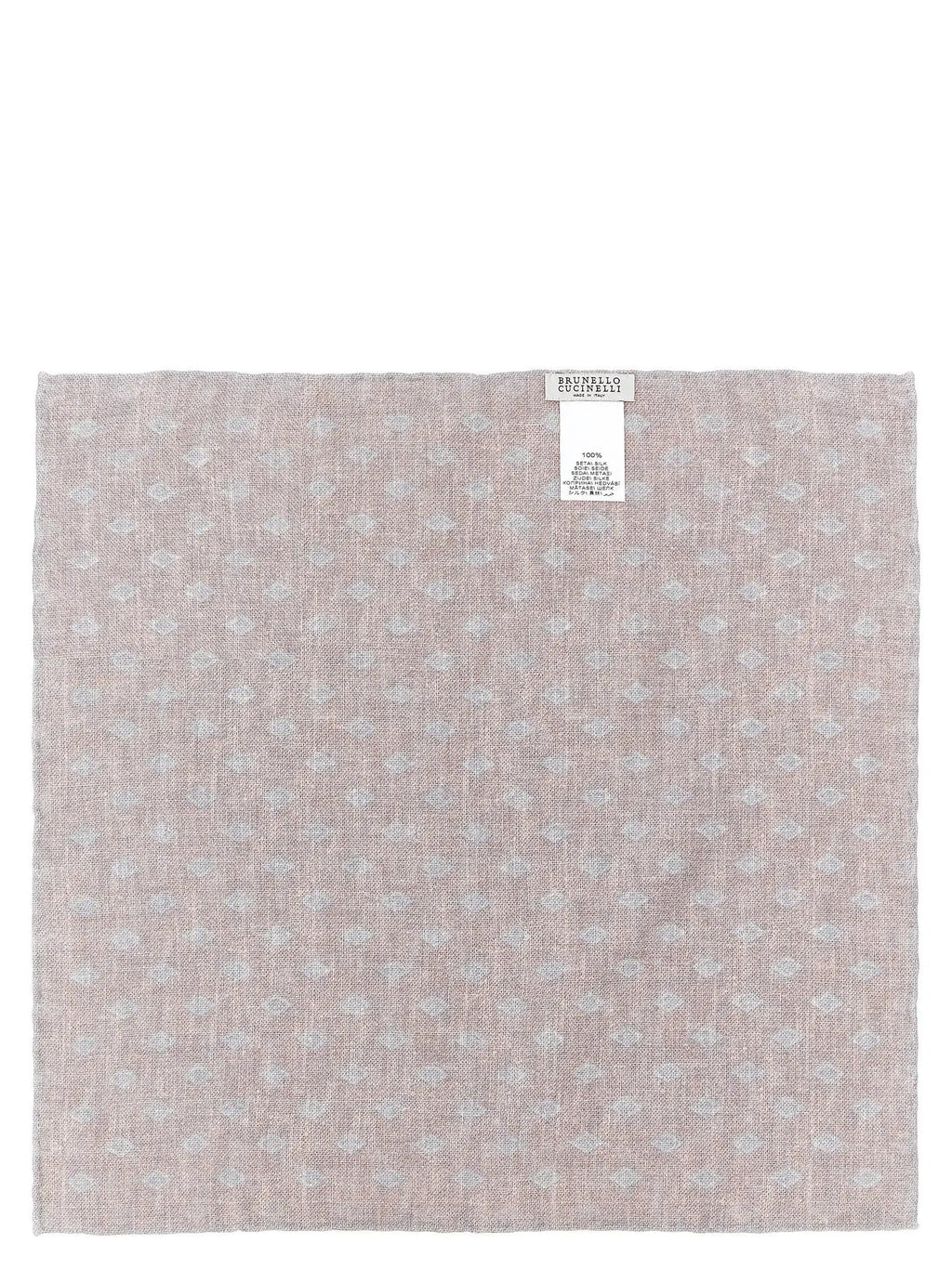 Brunello Cucinelli Brunello Cucinelli Multicolor Silk Pocket Square