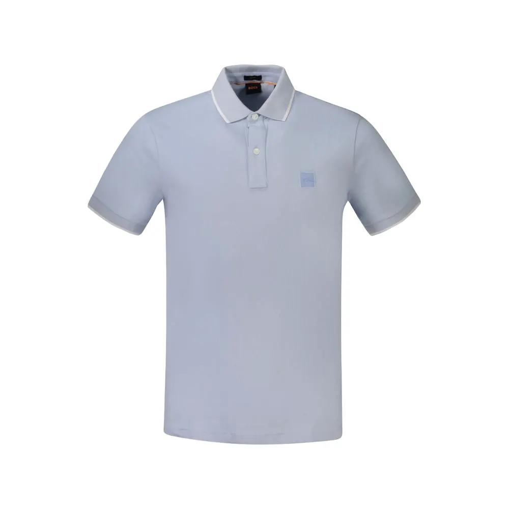 Hugo Boss Azure Cotton Men's Polo Shirt