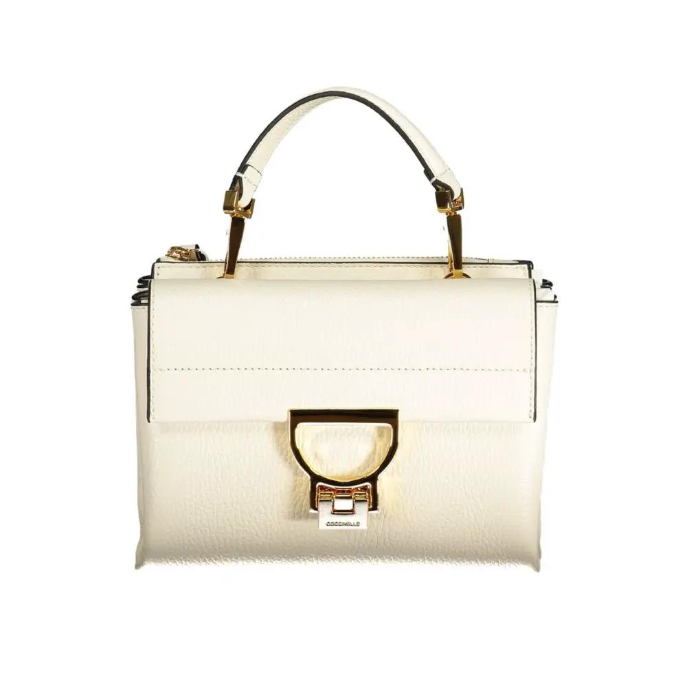 Coccinelle Coccinelle White Leather Women's Bag