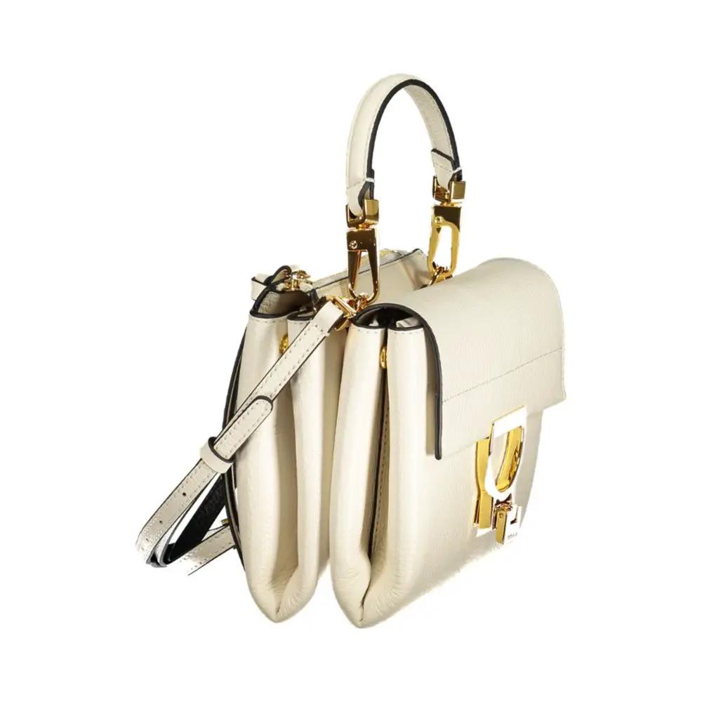 Coccinelle Coccinelle White Leather Women's Bag