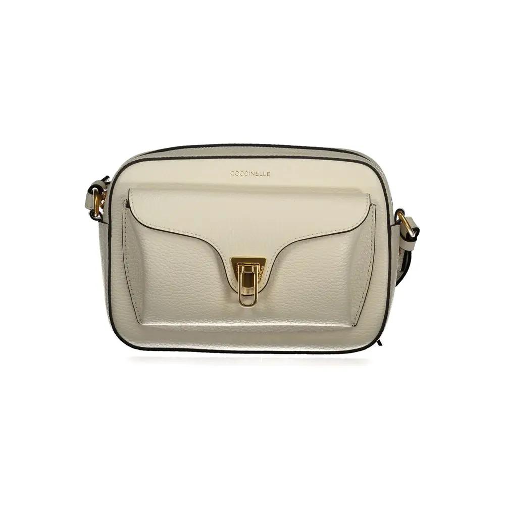 Coccinelle White Leather Women's Bag