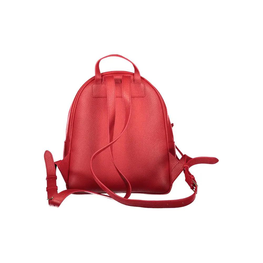 Coccinelle Coccinelle Red Leather Women's Backpack