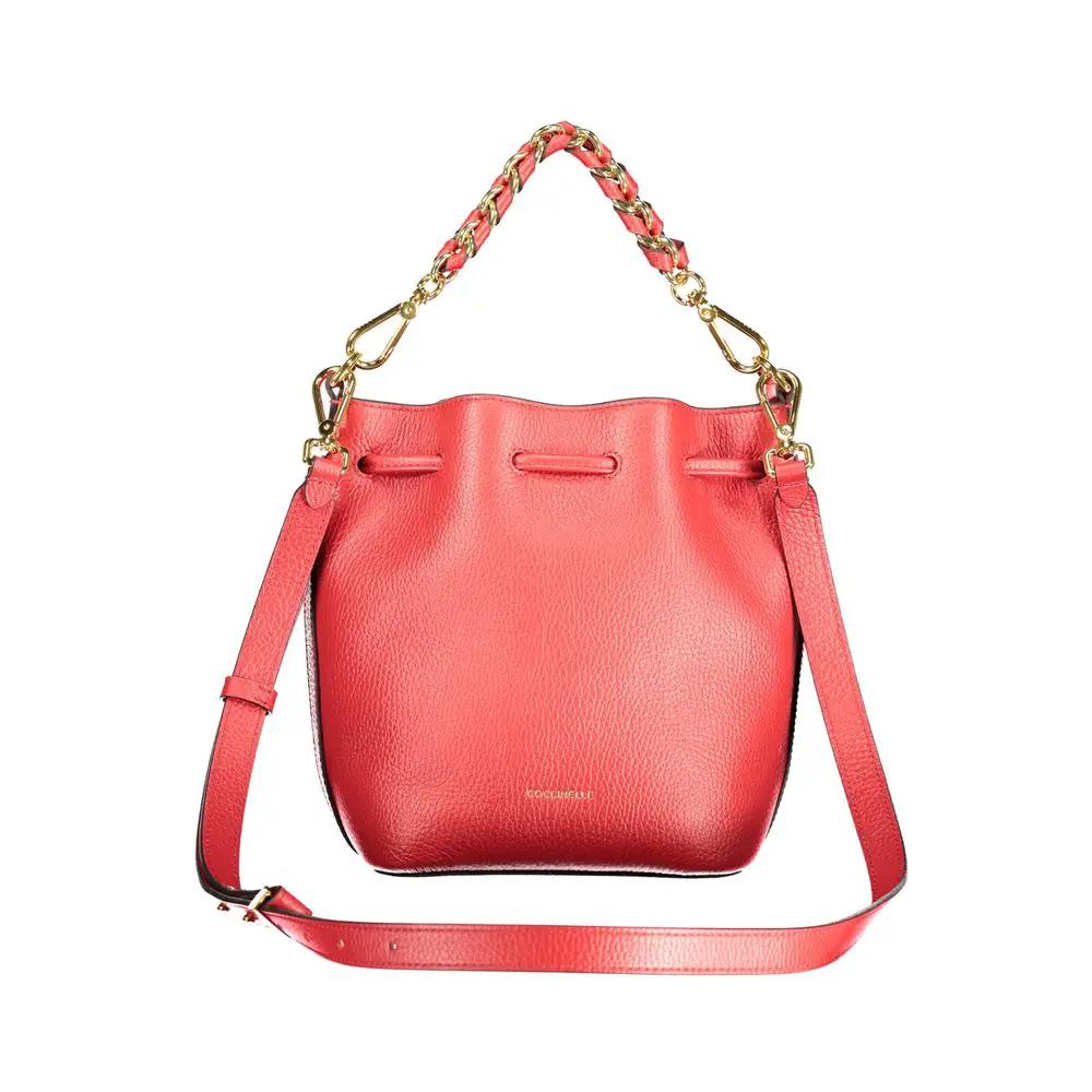 Coccinelle Coccinelle Rosso Leather Woman Bag