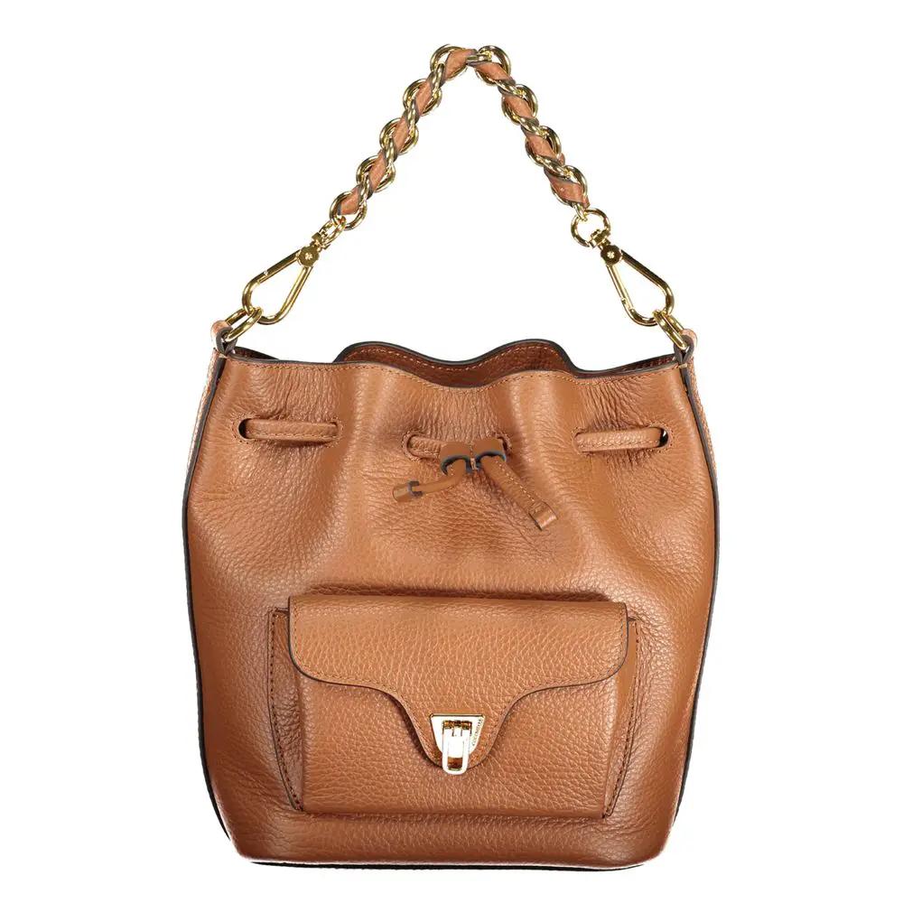Coccinelle Coccinelle Brown Leather Woman Bag