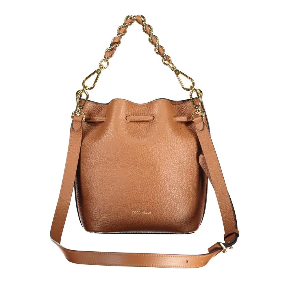 Coccinelle Coccinelle Brown Leather Woman Bag