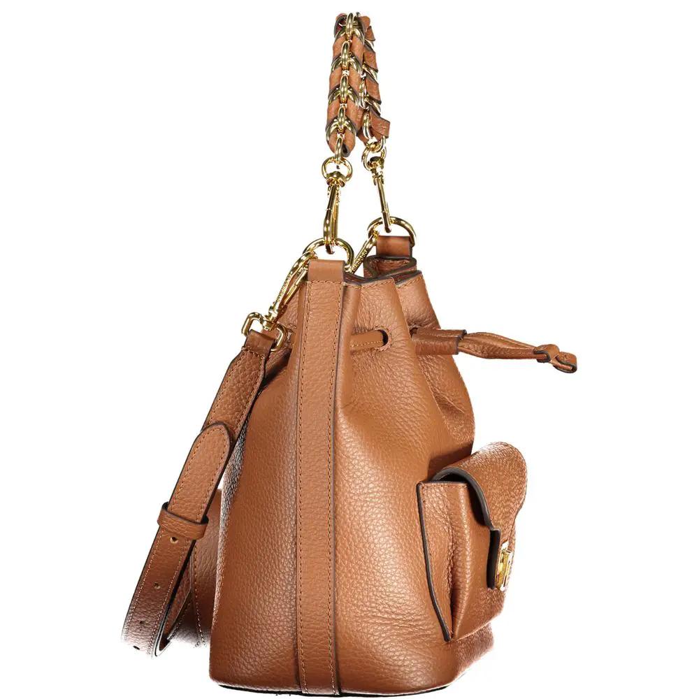 Coccinelle Coccinelle Brown Leather Woman Bag