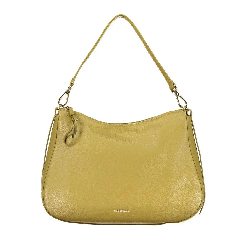 Coccinelle Coccinelle Verde Leather Women's Bag with Adjustable Strap