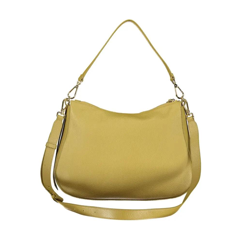 Coccinelle Coccinelle Verde Leather Women's Bag with Adjustable Strap