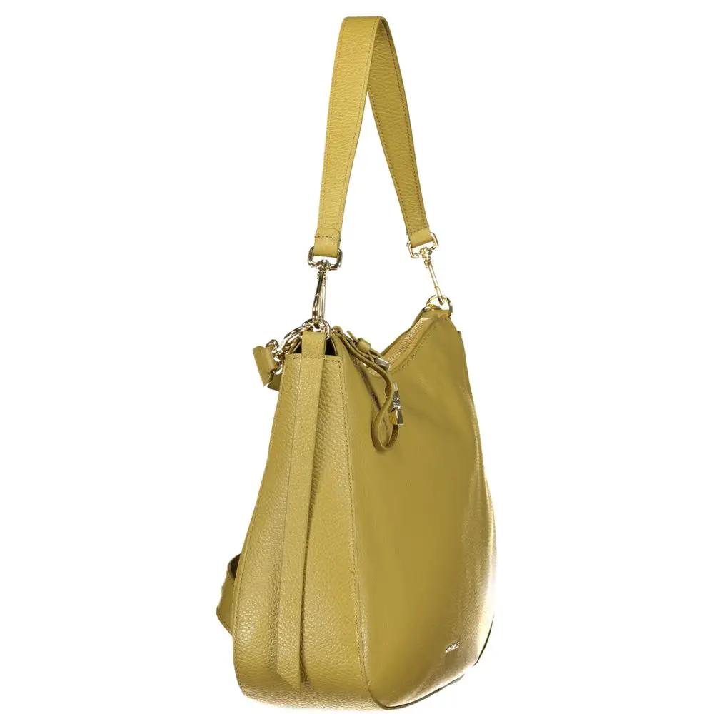 Coccinelle Coccinelle Verde Leather Women's Bag with Adjustable Strap
