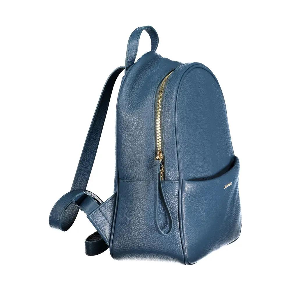 Coccinelle Coccinelle Blue Leather Womens Backpack