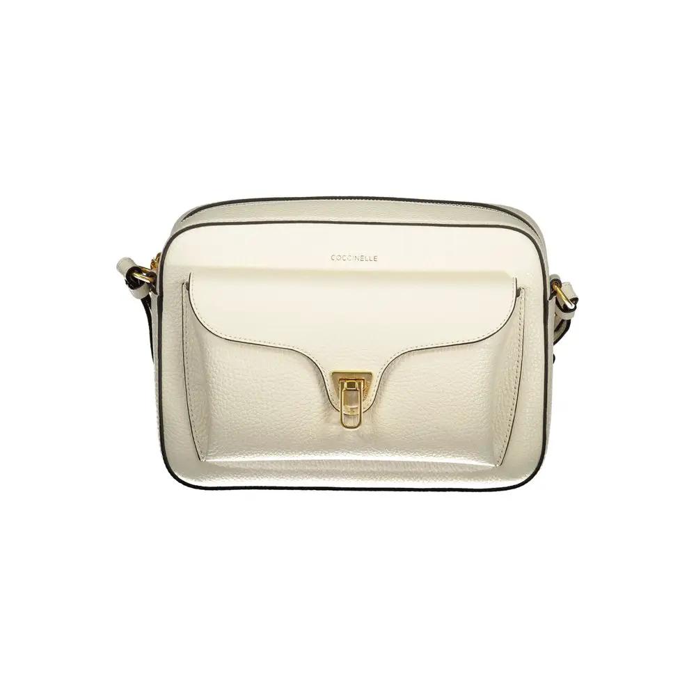 Coccinelle Coccinelle Bianco Leather Women's Bag