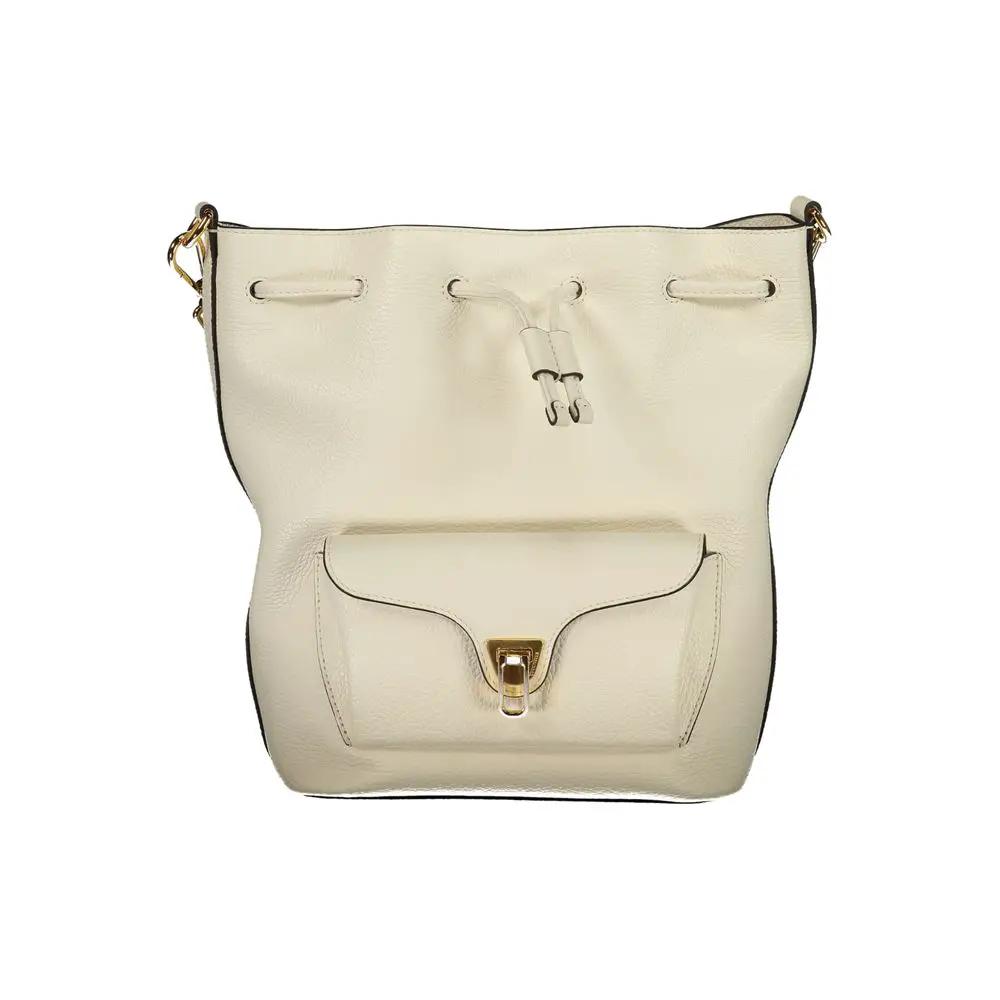 Coccinelle Coccinelle White Leather Handbag