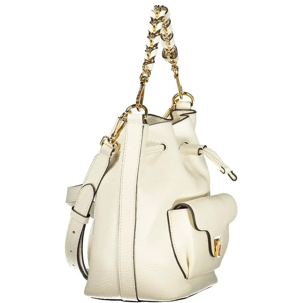 Coccinelle Coccinelle White Leather Handbag