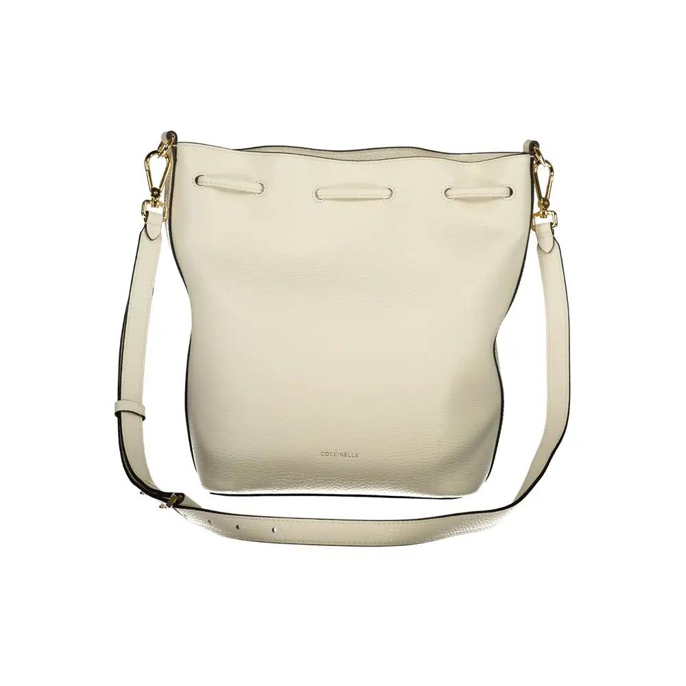 Coccinelle Coccinelle White Leather Handbag