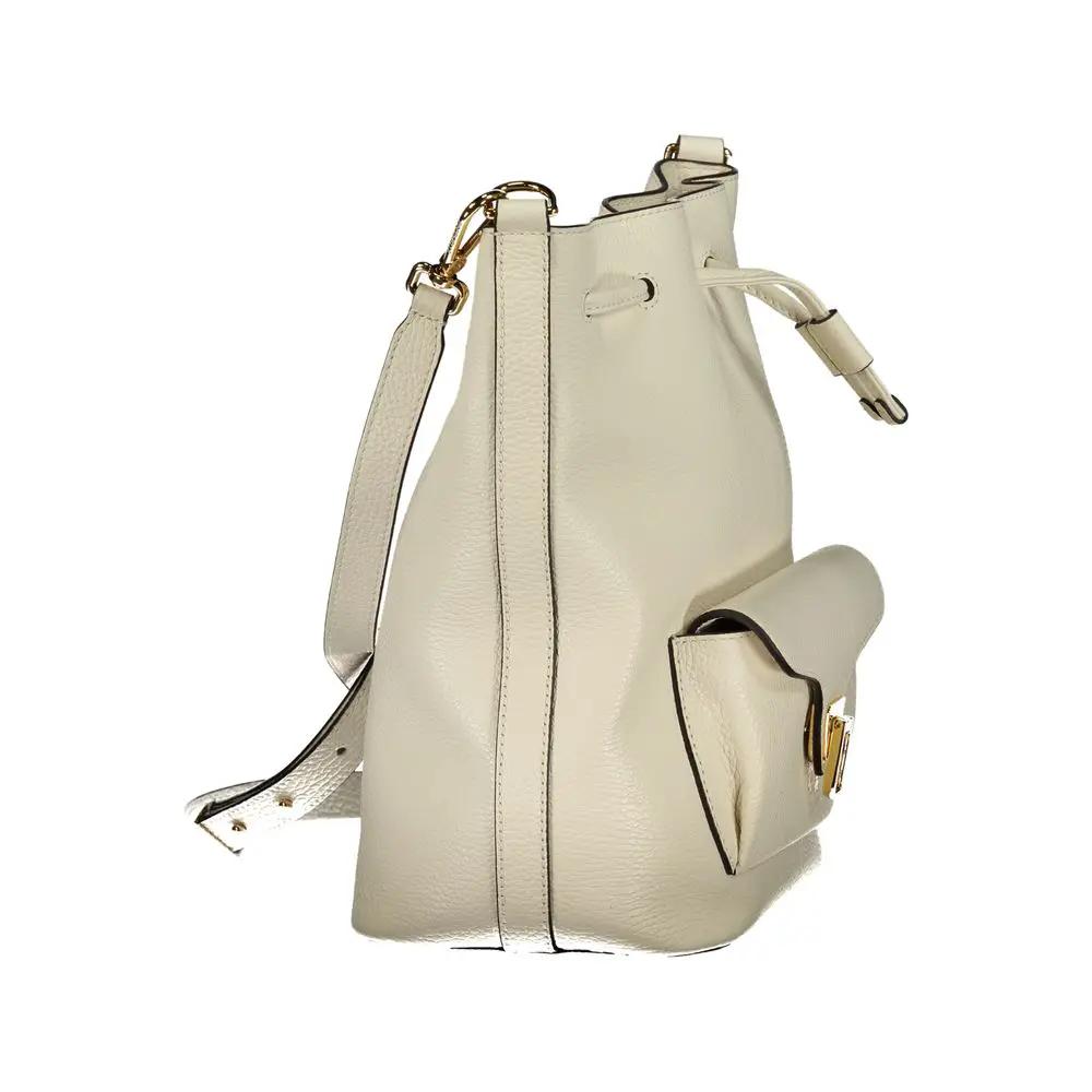 Coccinelle Coccinelle White Leather Handbag