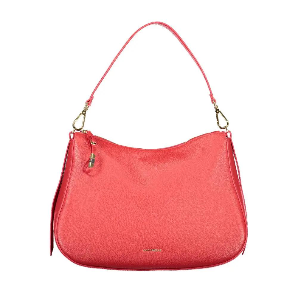 Coccinelle Coccinelle Red Leather Handbag