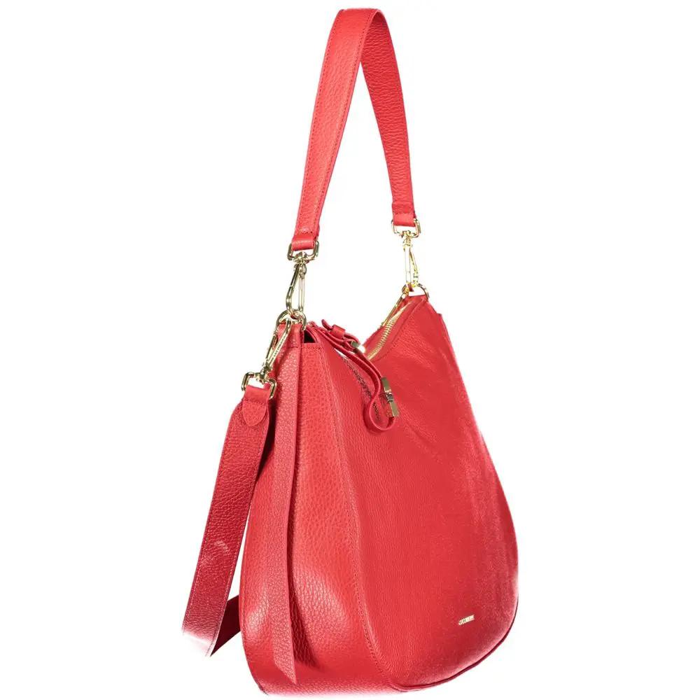 Coccinelle Coccinelle Red Leather Handbag