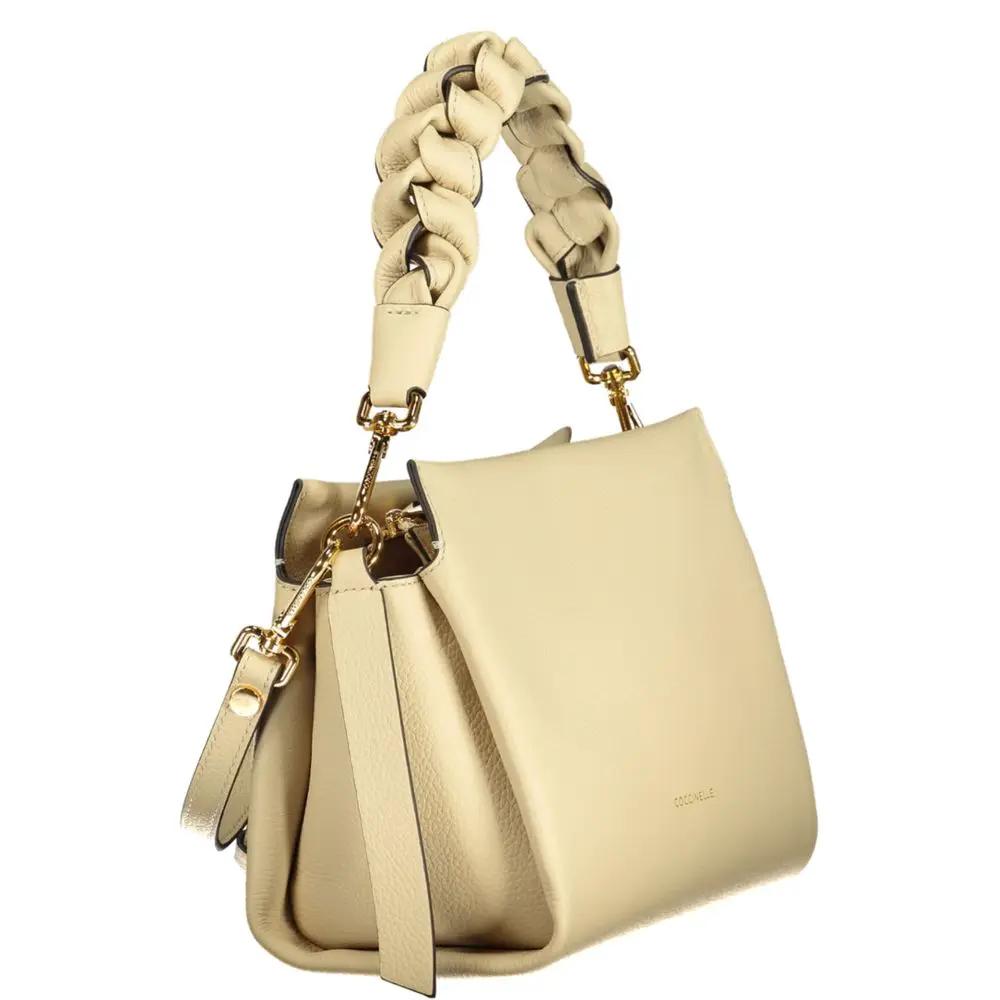 Coccinelle Coccinelle Beige Leather Handbag