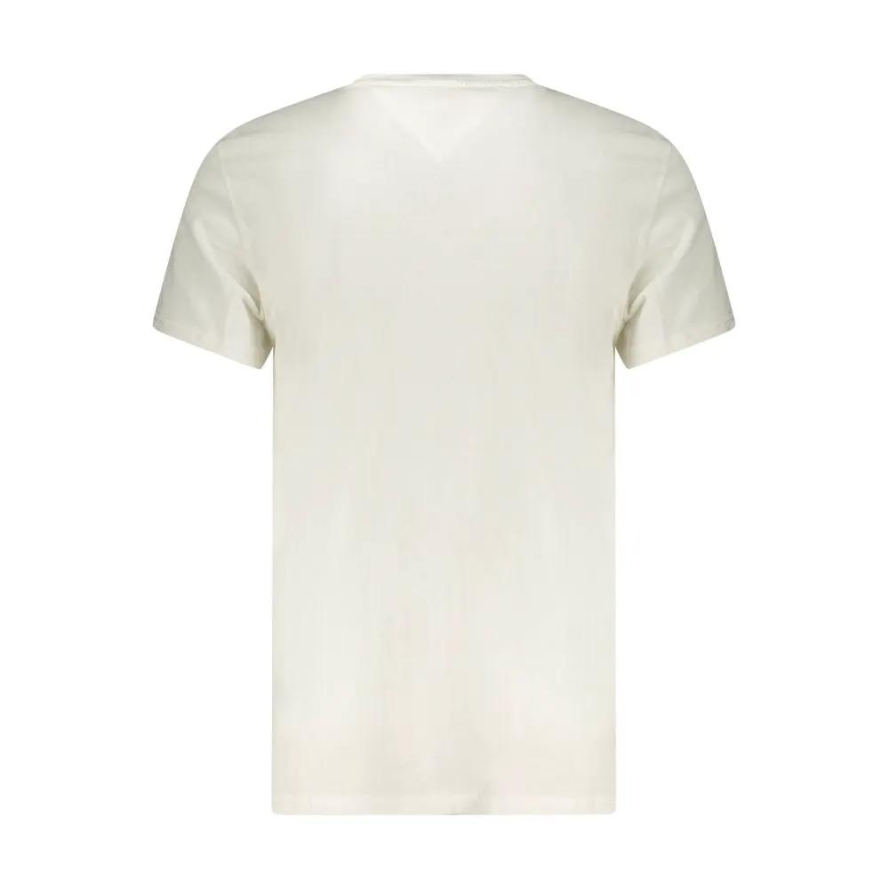 Tommy Hilfiger Tommy Hilfiger White Cotton Men's T-Shirt