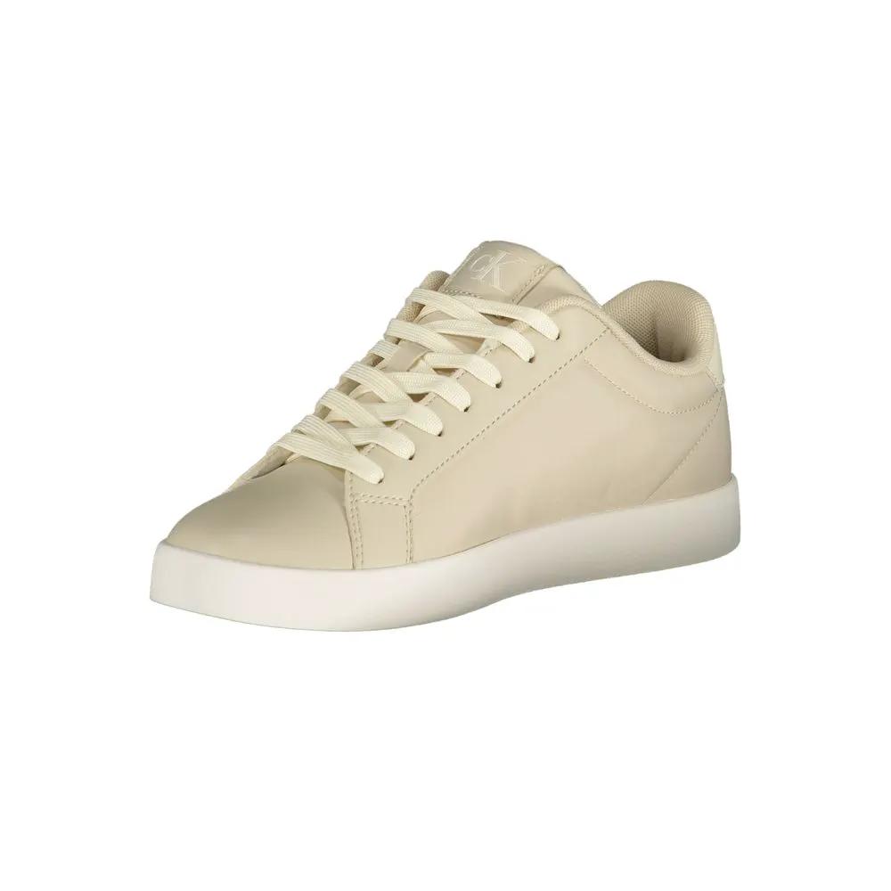 Calvin Klein Calvin Klein Beige Polyurethane Womens Sneaker