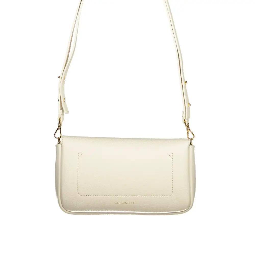 Coccinelle Coccinelle Bianco Leather Women's Bag