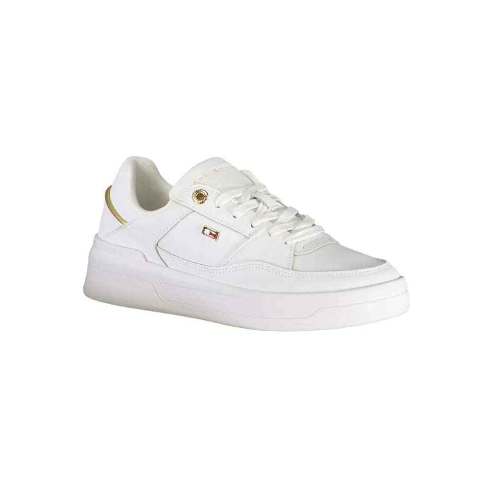 Tommy Hilfiger Tommy Hilfiger Bianco Polyurethane Donna Sneaker