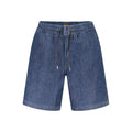 Hugo Boss Hugo Boss Blue Cotton Bermuda Shorts