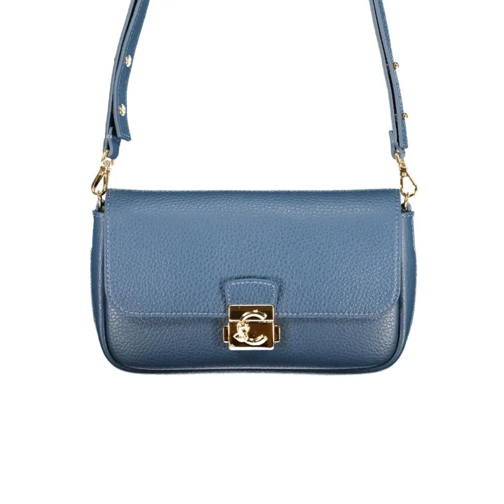 Coccinelle Coccinelle Blue Leather Handbag