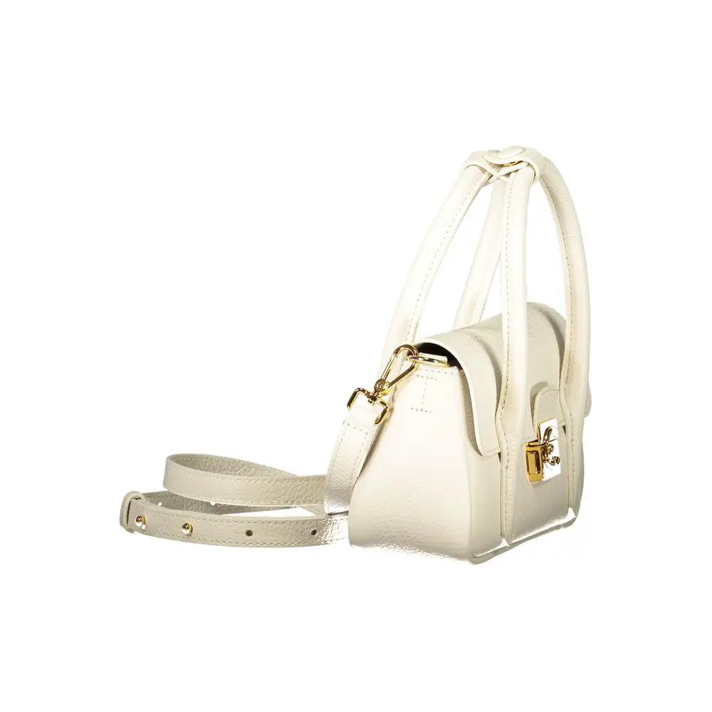 Coccinelle Coccinelle White Leather Handbag