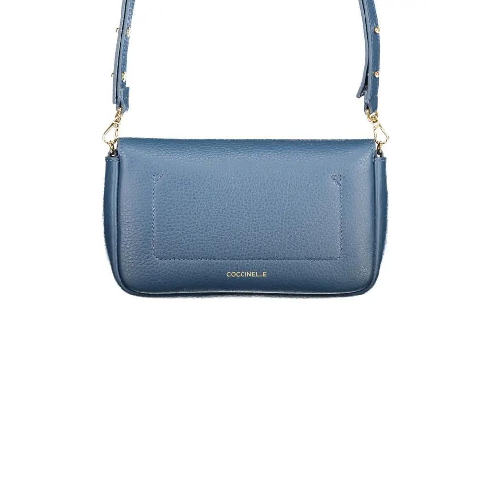 Coccinelle Coccinelle Blue Leather Handbag