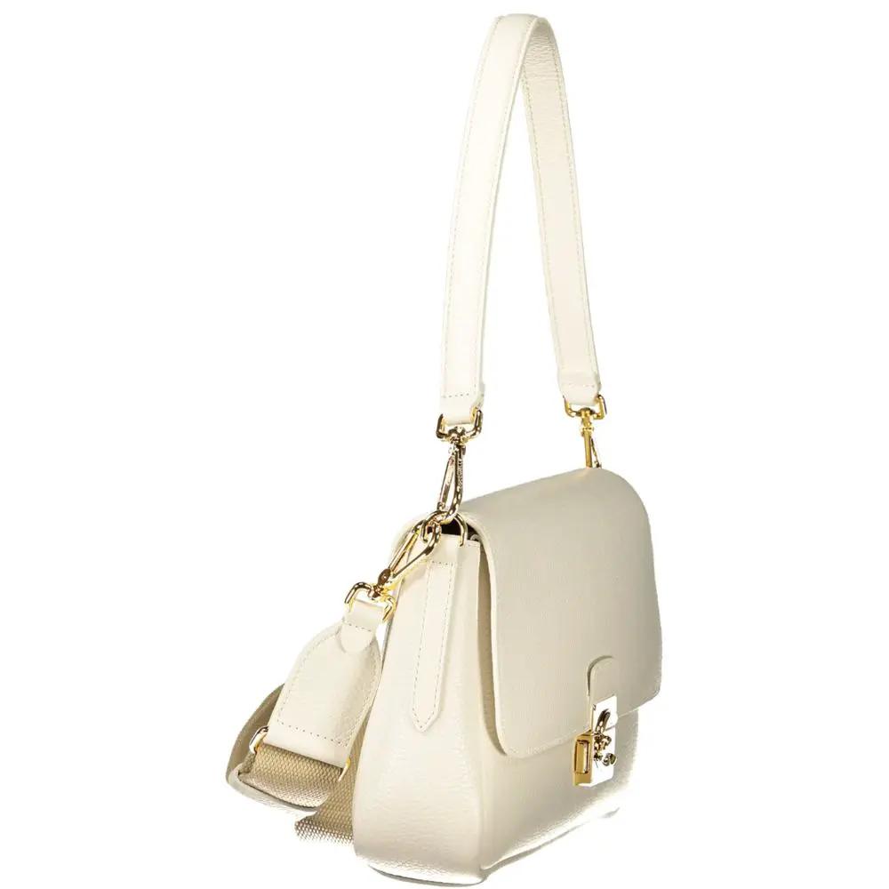 Coccinelle Coccinelle White Leather Handbag